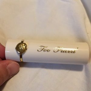 Too Faced Lipstick in “He’s with Me”